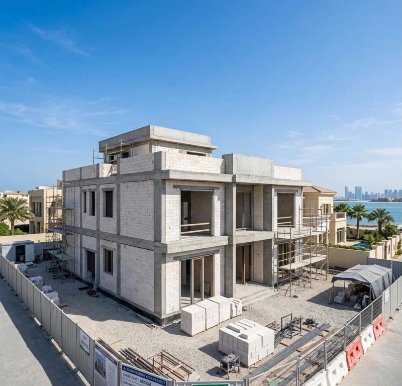 Villa construction